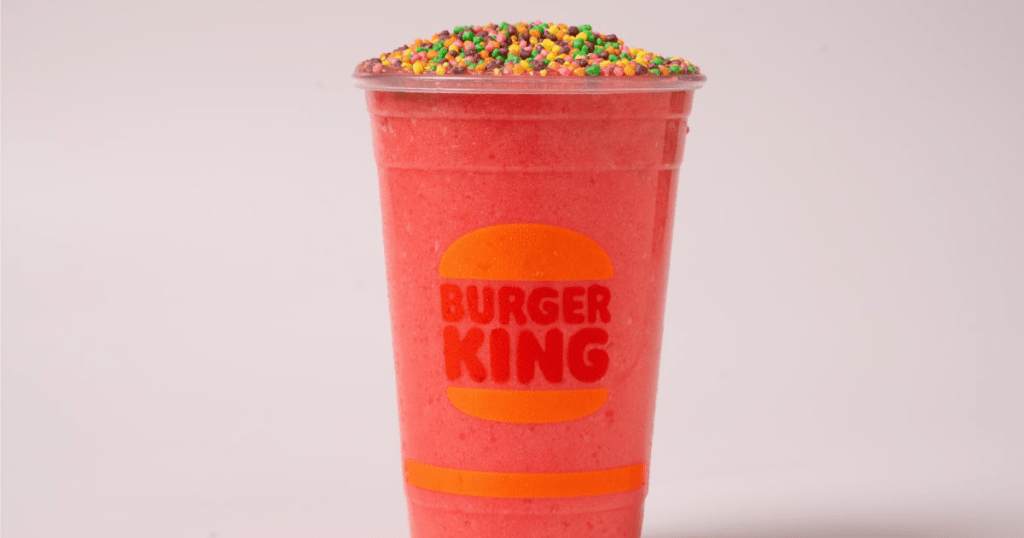 Free Classic Frozen Strawberry Beverage at Burger King every Saturday in May