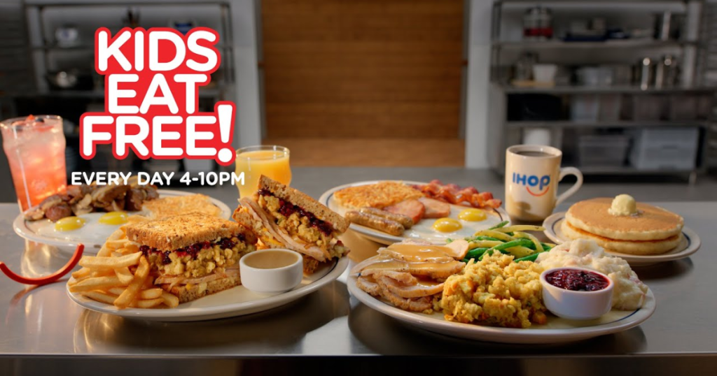IHOP’s Kids Eat Free is BACK Starting May 5th!