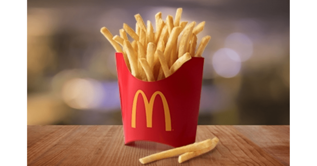 FREE McDonald’s Fries on Fridays with $1 Purchase