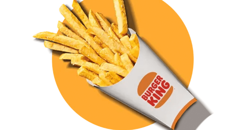Free Any Size Fries at Burger King with ANY Purchase