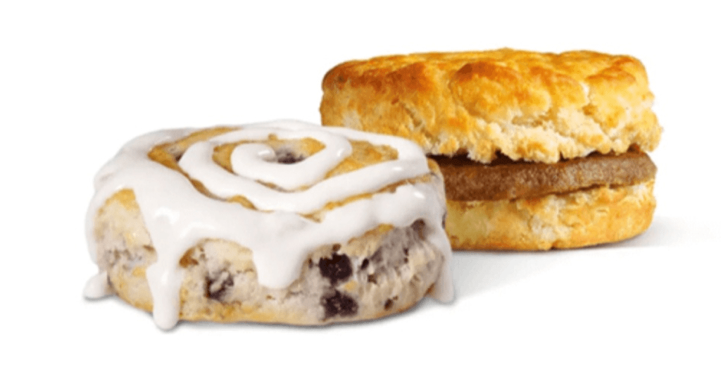 Free Blueberry or Sausage Biscuit at Hardee’s with Purchase